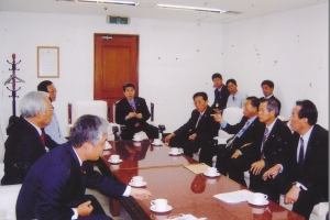 2005.9.30. 대구선이설특별위원회 행정부시장 방문(대구시청 부시장실) 첨부파일
