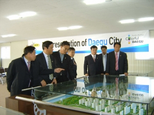 율하지구내 구민운동장 건립공사현장 방문 첨부파일