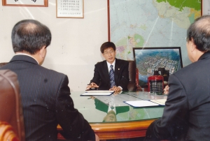 2007.12.3. K2이전 범시민 서명운동(동구청장실) 첨부파일